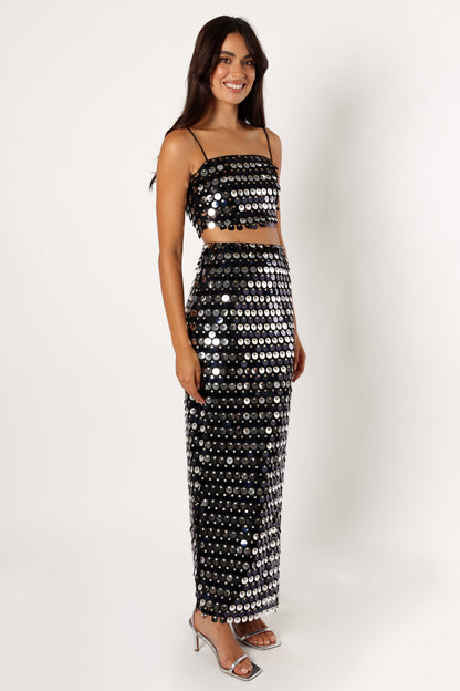 Cortez Crop Top - Black