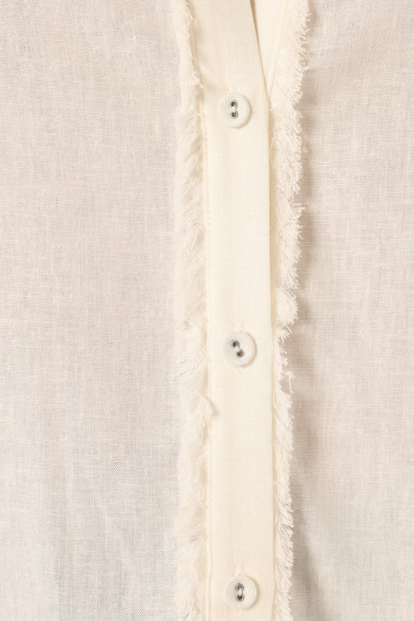 Dylan Long Sleeve Button Up Top - White