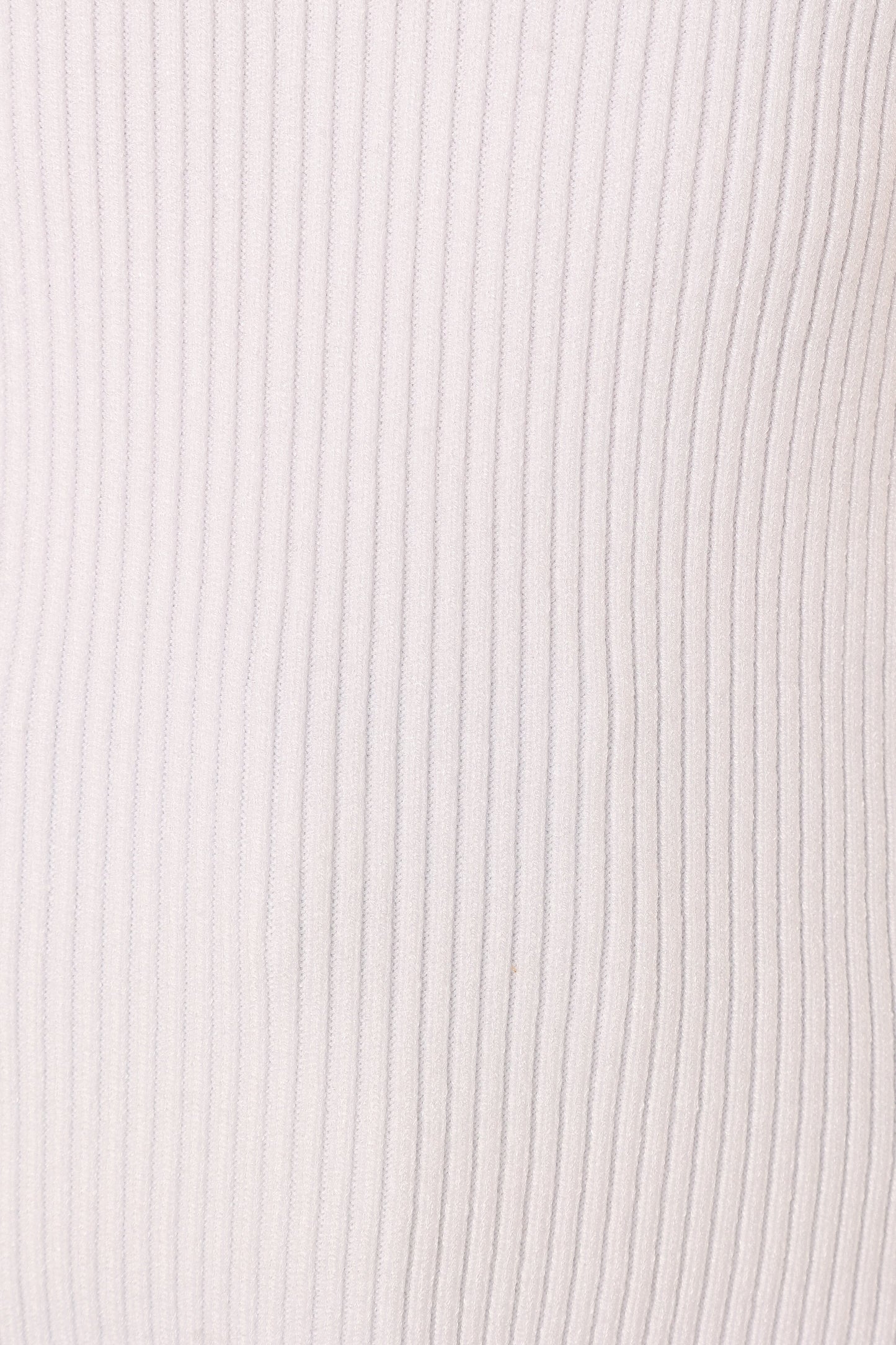 Emily Rib Top - White