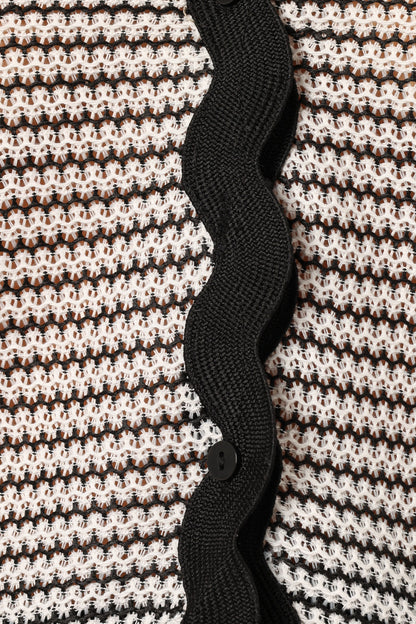 Giada Top - Black White