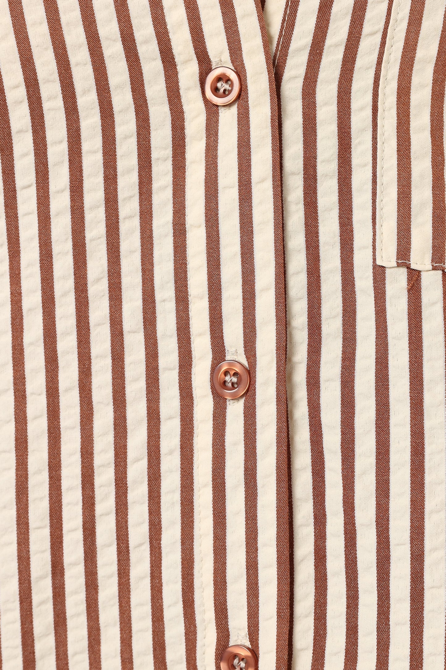 Kennie Top - Brown Stripe