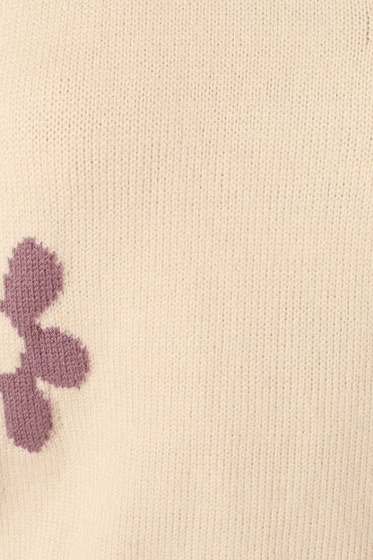 Kinsley Floral Top - Cream Multi