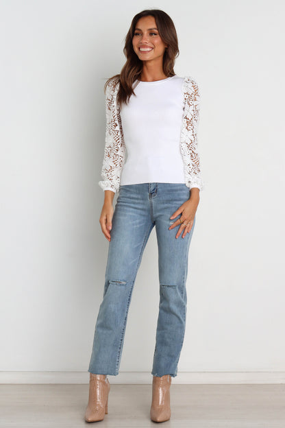 Laicey Top - White