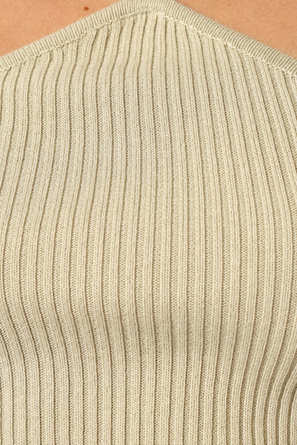 Lyles Knit Top - Avocado