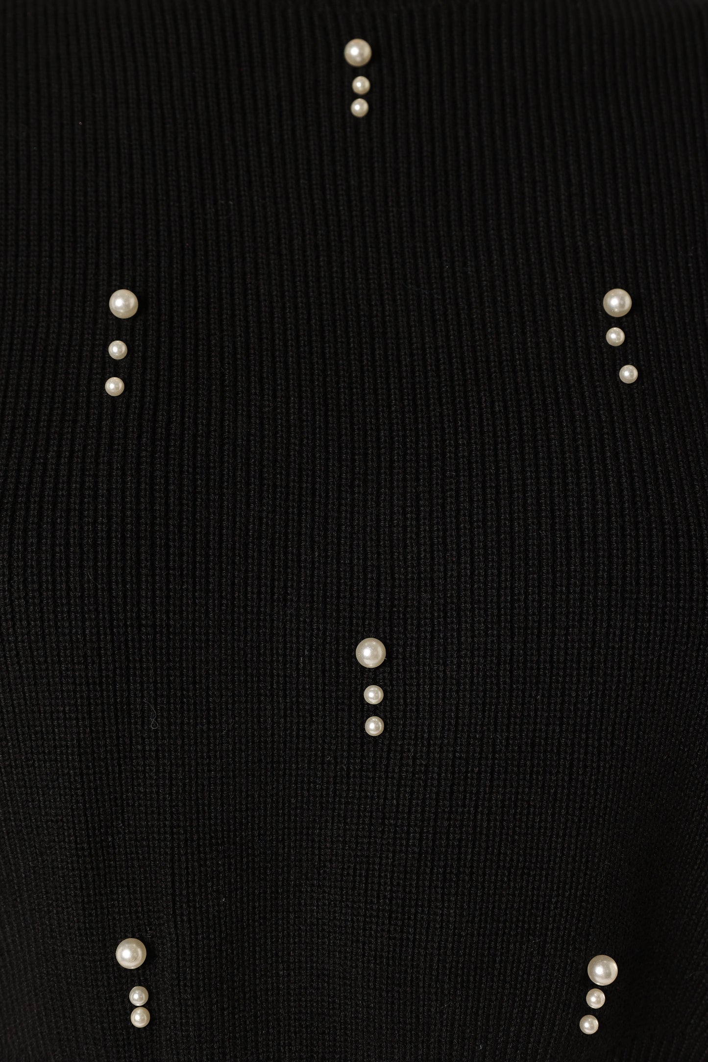 Malani Beaded Top - Black