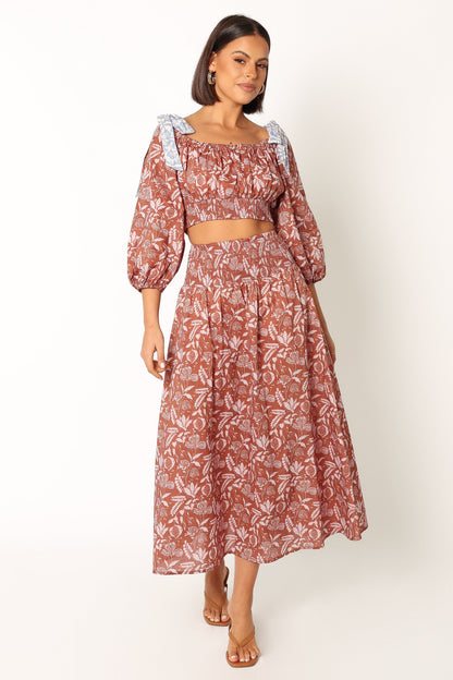 Maryette Top - Cinnamon