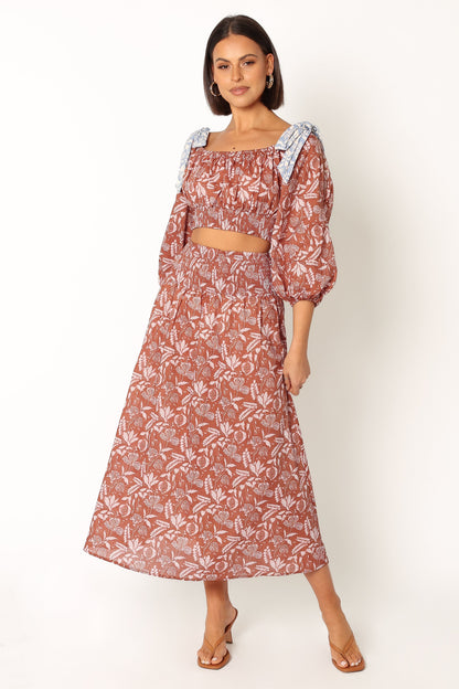 Maryette Top - Cinnamon