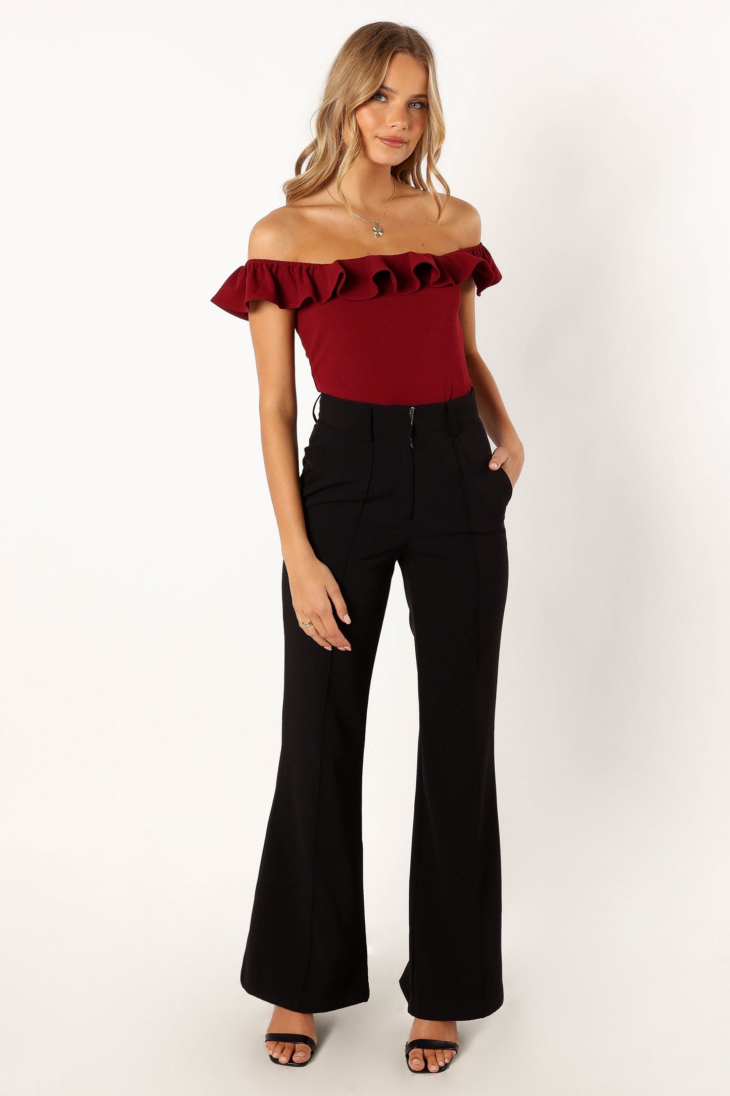 Mikaela Bodysuit - Dark Red