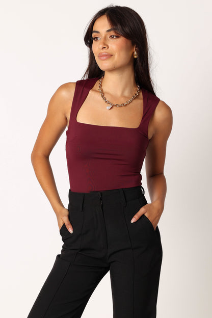 Reign Top - Merlot
