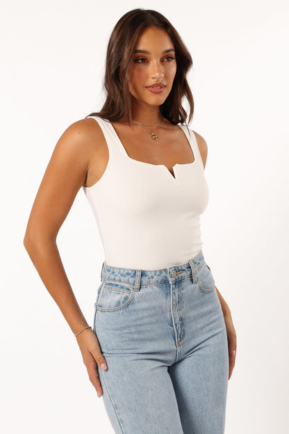 Santina Top - White