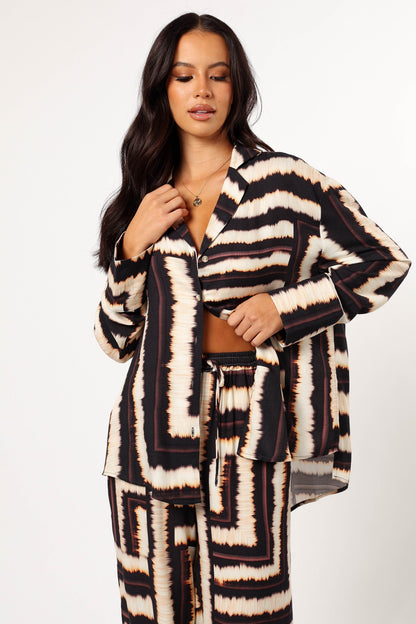 Sola Shirt - Noria Print