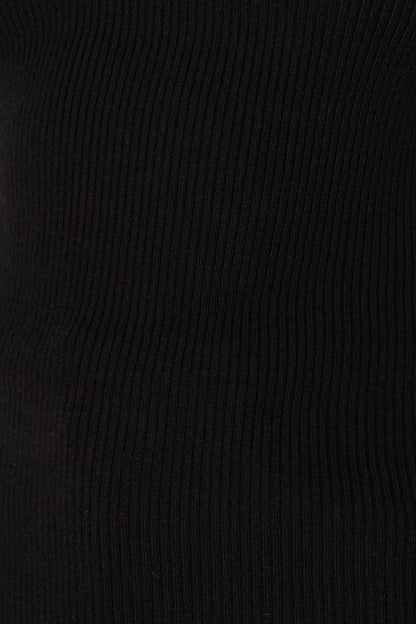 Vicki Rib Tank - Black