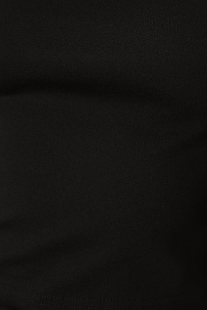 Wesson Sheer Sleeve Top - Black